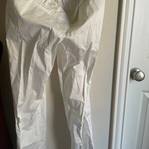 Banana Republic women bootcut White Pants 8P NWT